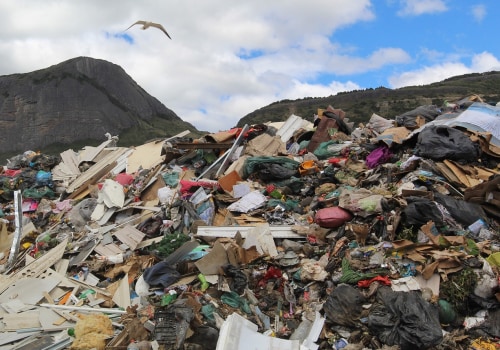 What are the disadvantages in disposing of solid waste in landfill sites?